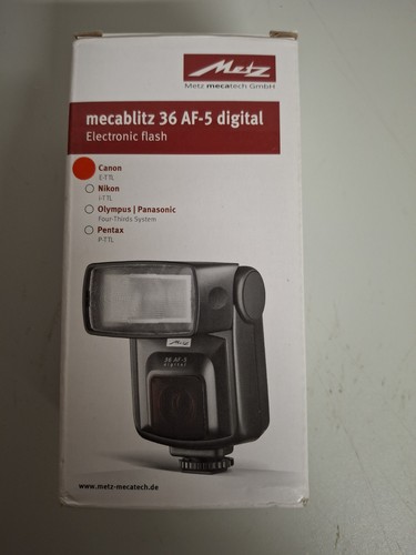 Flash canon metz mecablitz - flash,